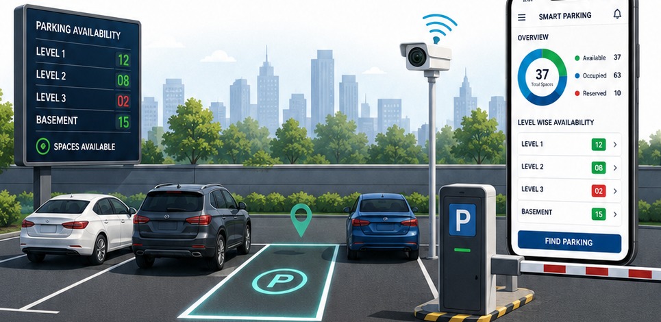 Smart Parking Management System project preview